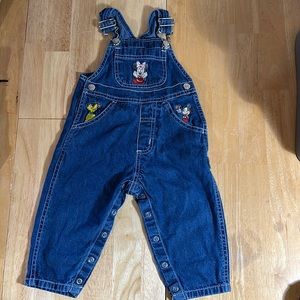 Vintage Disney Minnie Mouse overalls